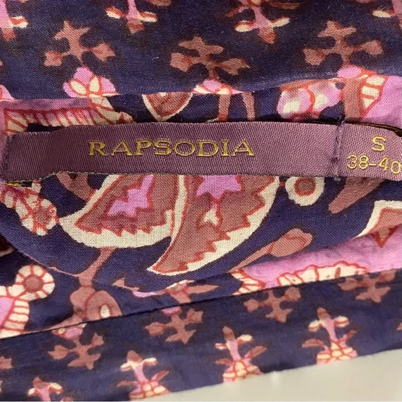 Rapsodia Strapless A-line Floral Dress - Picture 8 of 9